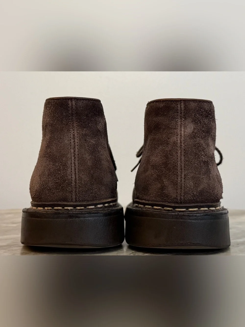 Heschung Genet  Boots Brown Suede UK 7 / 8.5 US Chukka Desert